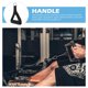thumbnail image 3 of UPOUART 1Jgo Asas De Ejercicio Resistentes Para Bandas Negras Accesorios De Yoga Y Gimnasio Profesional, 3 of 6