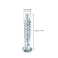 thumbnail image 3 of Uxcell Furniture Confirmat Screw 7x40mm Hex Socket Wood Screws Zinc Plated 50pcs, 3 of 5