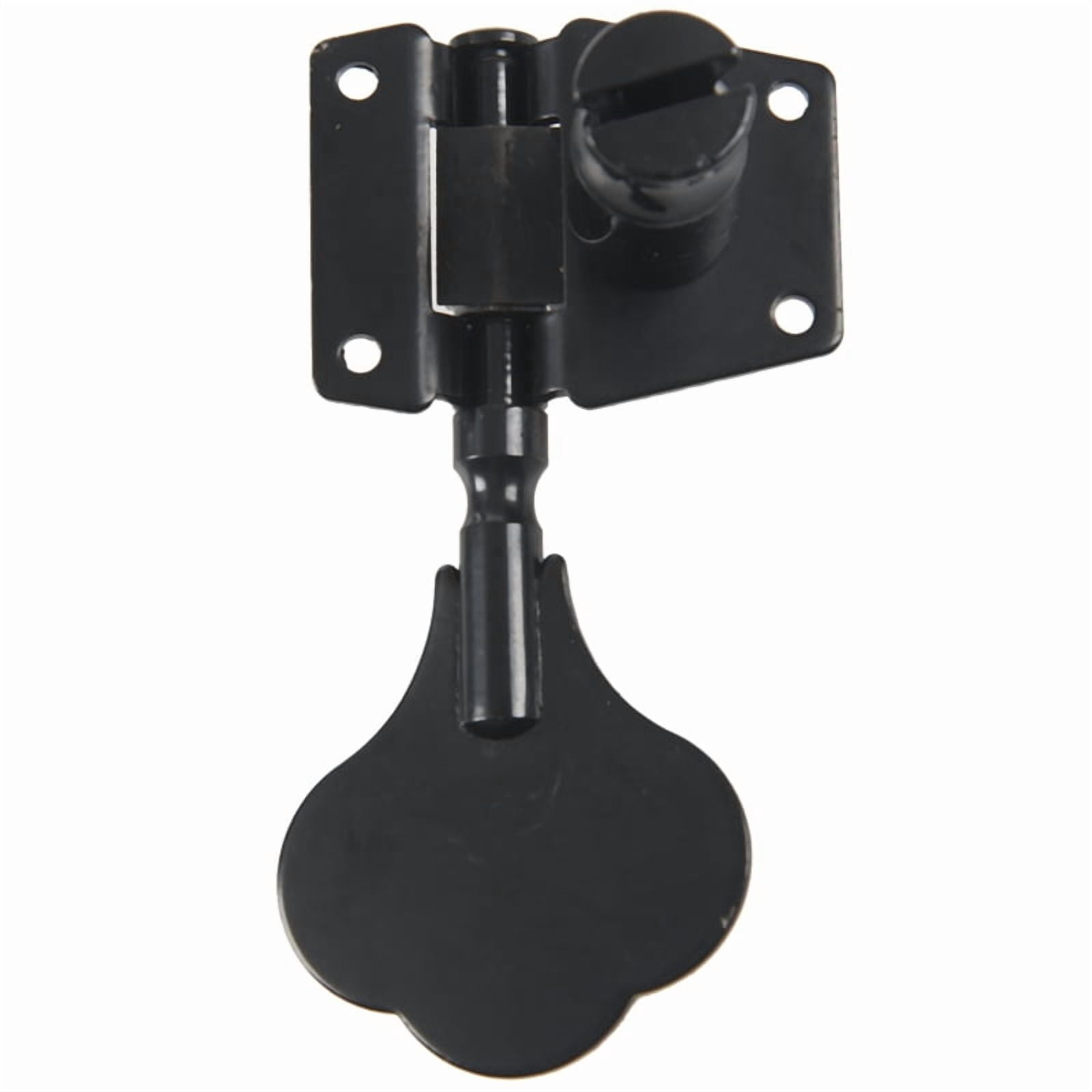 8Pcs Guitar Tuning Pegs Electric Bass Tuner Peg Guitar Open Gear Tuning Pegs Machine Heads for Jazz Black
