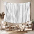 thumbnail image 2 of Gray Large Tapestry for Bedroom Wall Hanging Tapestry,Abstract Lines Gradient Minimalist Modern Texture Ceiling Backdrop Tapestries Poster Blanket Wall Decor for Teens Room Living Room 100" x 59", 2 of 8