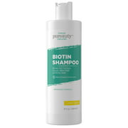 Biotin Shampoo for Thinning Hair and Hair Loss, Biotin Shampoo and Conditioner, Hair Loss Shampoo & Hair Thickening Shampoo for Men, Amazing Hair Thickening Shampoo for Men & Women - Pureauty Naturals