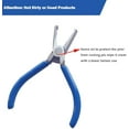 thumbnail image 3 of Fret Removal Pliers,Flat Head Guitar Fret Puller Tool with Blue Rubber Coating for Acoustic Eelectric Guitar Bass$$Music, 3 of 5