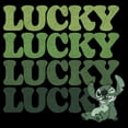thumbnail image 2 of Boys Lilo & Stitch St. Patrick's Day Stitch Lucky Stack T Shirt, 2 of 5