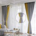 thumbnail image 2 of 2pcs Curtain Tiebacks Ropes, Decorative Handmade Tie Backs Curtain Holdbacks Holders Cord for Window Sheer Drapes Indoor Outdoor, Beige, 2 of 5