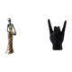 thumbnail image 1 of Figura de mujer africana,Estatua artesanal de una dama tribal africana,hecha a mano,para cafetería.,Figura femenina artesanal de resina africana,Estatua del gesto de la roca,Figuras de, 1 of 8