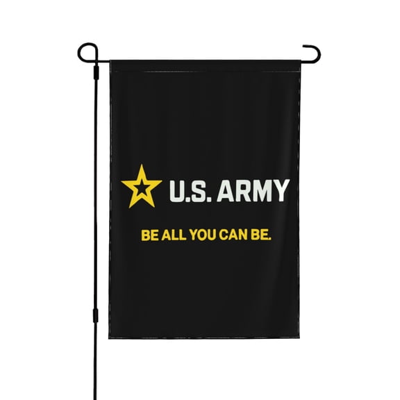 U.S. Army Be All You Can Be Garden Flag 12.5 X 18 Inch Double Sided, Decorative Flag Balcony Courtyard Indoor Welcome Garden Flag