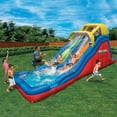 thumbnail image 5 of Banzai Double Drop Raceway 2 Lane Inflatable Outdoor Backyard Water Slide, 5 of 12