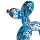 thumbnail image 2 of Estatua de escultura de perro de resina Graffiti colorido Perro de globo nórdico para escritorio (BS876), 2 of 6