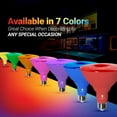 thumbnail image 4 of TGHTBA-2 Pack BlueX LED Par38 Flood Blue Light Bulb - 18W (120Watt Equivalent) - Damp Rated Dimmable - E26 Base Red LED Lights, 4 of 4