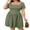 Green, variant on Musefolio Womens Plus Size A-Line Dress Casual Summer Square Neck Mid-Length Dress 1X-4X