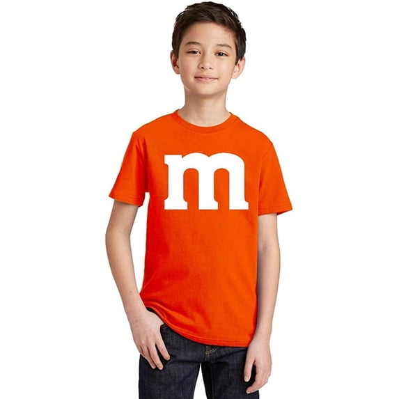 Promotion & Beyond M Halloween Team Costume Funny Party Youth T-Shirt X-Large Orange