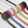 thumbnail image 3 of Namzi Ribbon for Crafts - 2 Rolls Florist Ribbon (2cm x 9m), Light Green Satin Ribbon for Gift Wrapping, Cotton-Linen Material,, 3 of 3