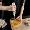 thumbnail image 3 of LSLJS Milk Frother Handheld,Electric Milk Foam Maker,3-speed USB Charging with 2 Replaceable Stainless Steel Whisk,Milk Foamer Whisk,Drink Mixer for Coffee, Lattes, Cappuccino, Eggbeater Kitchen, 3 of 5