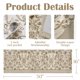 thumbnail image 4 of Cortina Visillo Jinchan de Lino para Ventana 50x16 cm Doble Capa Taupe, 4 of 8