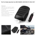 thumbnail image 3 of Black Rear Passenger Pillion Seat for Sportster Iron 883 XL883N 2016-2019, 3 of 7
