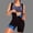 Blue, variant on Neoprene Sweat Sauna Suit Waist Trainer Vest Shaper for Women Slimming Full Body Sauna Jumpsuit Shapewear Waist Trainer Workout Top