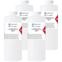 Lab Alley Ultra High Purity 710 Extraction Solvent - CDA 12-A, Kosher Certified, Halal, GMO-Free - 1 Gallon Total (Pack of 4 x 1 Quart Bottles)