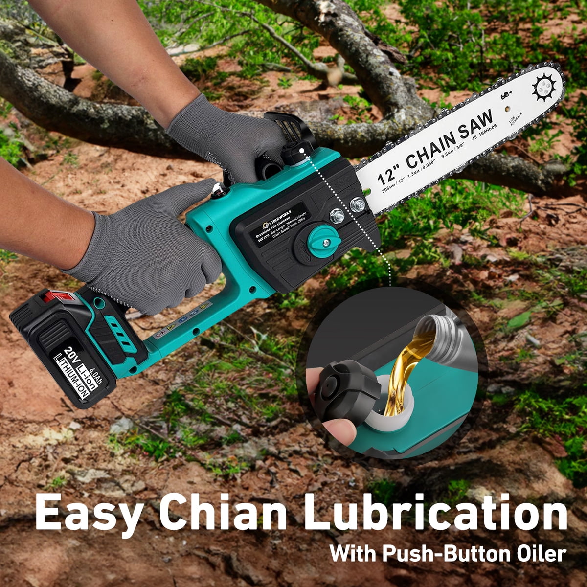 Makita electric chainsaw battery hotsell