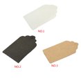 thumbnail image 2 of 100pcs Label Kraft Paper Blank Hang Tags Christmas tags kraft Wedding Party Favor Notes Solid Gift Card, 2 of 9