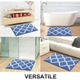 thumbnail image 3 of TJOUL Bathroom Rugs, Soft and Absorbent Microfiber Bath Rugs, Non-Slip Shaggy Shower Carpet, Machine Wash Dry, Bath Mats for Bathroom Floor, Tub and Shower, 3 of 13