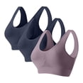 thumbnail image 3 of Sakmal Sports Bras for Women High Support Full Coverage Running Womens Sports Bras L,3-Pack, 3 of 4