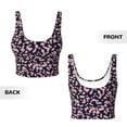 thumbnail image 5 of Lsque Flower Printed Women'S Sports Bra, Compression, Moisture Wicking, High-Impact Sports Bra For Women,Supportive sports bra-, 5 of 9