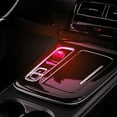 thumbnail image 1 of Luz ambiental LED USB para coche - Luz de cristal degradada que cambia de color - 1Pc Iluminación ambiental interior pequeña - Plástico blanco, 1 of 8