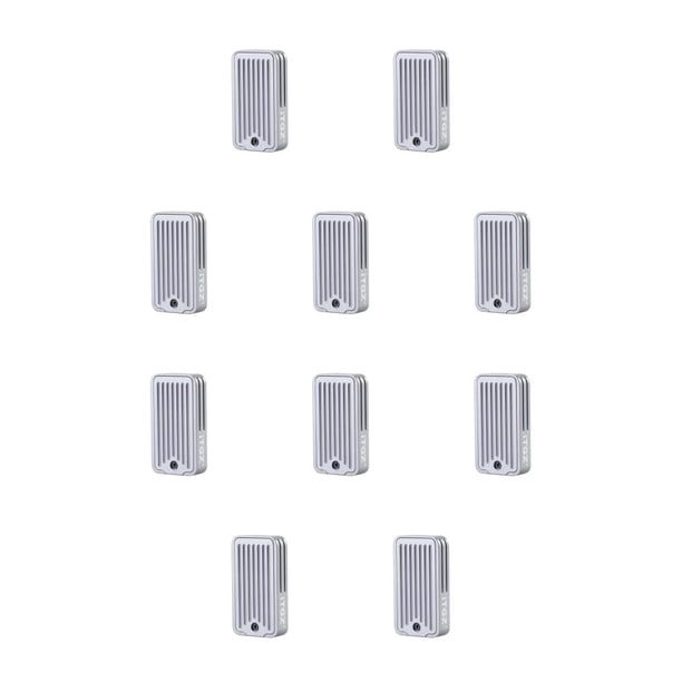 Cateissary Caja de disco duro M.2 NVMe/Ngff de estado sólido, herramienta de protocolo dual, carcasa CNC gratuita, accesorios de disco duro, caja Tipo 2 10Conjunto