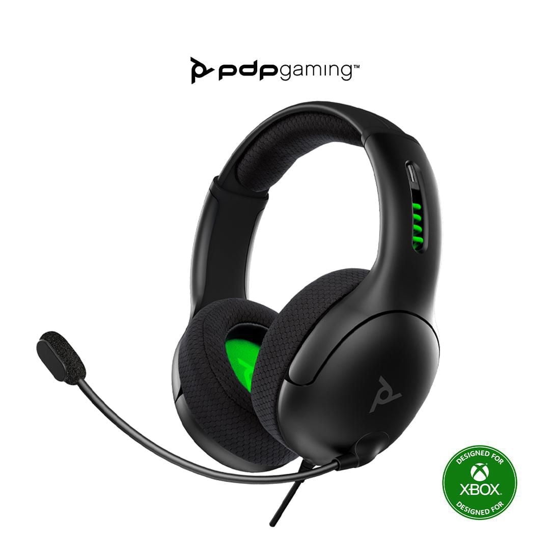 PDP Gaming LVL50 Wired Stereo Gaming Headset - Xbox Series X|S, Xbox One, Xbox LVL50-WRD XBX Headset