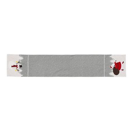 

decorations for bedroom Merry Christmas Table Runner Seasonal Winter Holiday Kitchen Table Decoration Indoor Outdoor Home Party Decoration