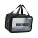 thumbnail image 4 of Bolsa de aseo de viaje Yuyangstore organizador de cosméticos impermeable Negro, 4 of 8