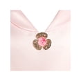thumbnail image 5 of Girls Dress Sailor Collar Pink Belted Bow Tie Elegant Dress 7, 5 of 8