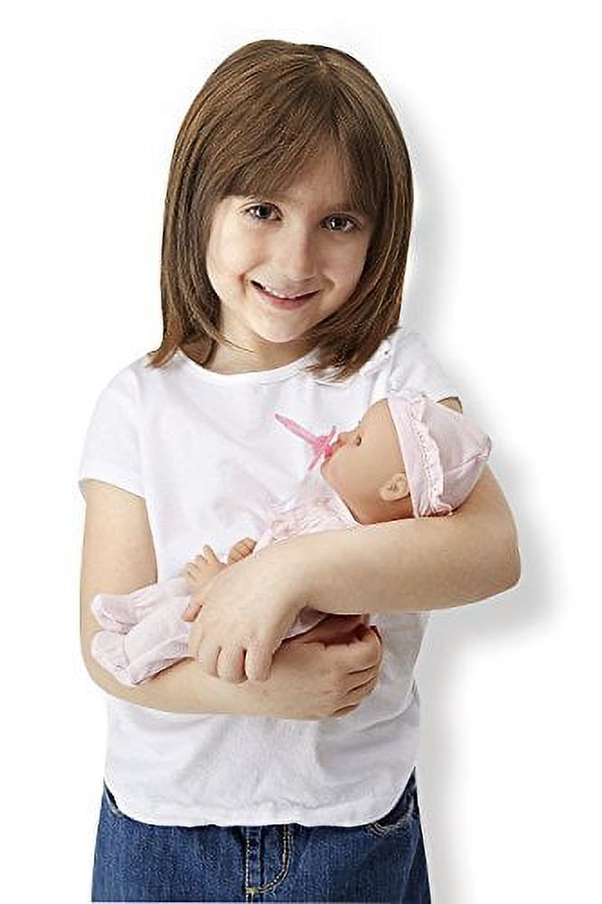 Melissa & Doug Mine to Love Jenna 12-Inch Soft Body Baby Doll With Romper and Hat - image 2 of 4