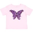 thumbnail image 3 of Inktastic Purple Ink Butterfly Boys or Girls Toddler T-Shirt, 3 of 5