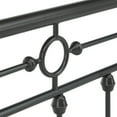 thumbnail image 6 of Weston Home Reeve Metal Spindle Platform Bed, Queen, Antique Dark Bronze, 6 of 7
