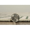 thumbnail image 6 of Linon Outdoor Washable Area Rug Collection, Ivory and Green, 2' x 3', 6 of 7