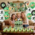 thumbnail image 6 of Soccer Theme Birthday Party Decorations Paper Banner Swirls Balloons Cake Toppers Party Supplies for Parties Banner Swirls Balloons Cake Decor Party Decor, 6 of 6