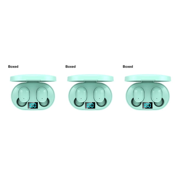 Sidaley 1 par de auriculares llamada manos libres compatible con Bluetooth 5.0 Auriculares impermeables para fitness en la oreja Auriculares con Type1 NO1
