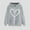 Gray(New), variant on PNTUTB Women's Print Casual Winter Warm Hoodie Pullover Long Sleeved Comfortable Basic Sweatshirt