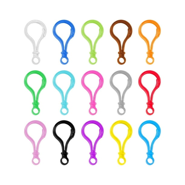 Ganchos para llavero, ganchos para colgar, accesorios para bolsas, manualidades, hebillas para manualidades, fabricación de joyas, ganchos mosquetón,