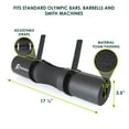 thumbnail image 3 of ProsourceFit Foam Barbell Pad with Straps for Squats, Lunges, and Hip Thrusts, 3 of 6