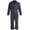 Charcoal, variant on Firestone Mens Coveralls - Water Resistant Twill Workwear Durable Utility Jumpsuit with Quilted Lining