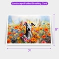 thumbnail image 5 of Welcome Spring Summer Italian Greyhound Portrait Flower Blue Sky 7x5in Folded Greeting Card Greyhound Dog Lover Single Note Card with Envelope - 12001, 5 of 5