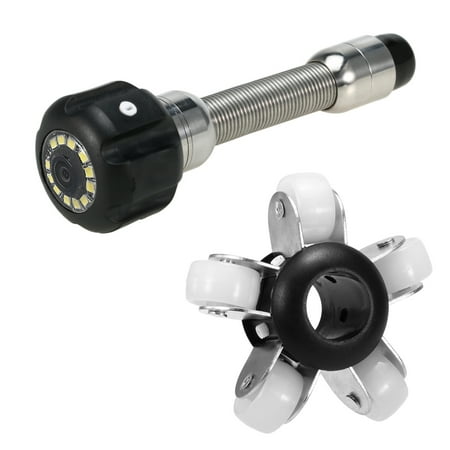 

Tickas 23mm Sewer Inspection Waterproof Drain Pipeline Inspection Replacement with Protective Head Cover and 90mm Guide Wheels