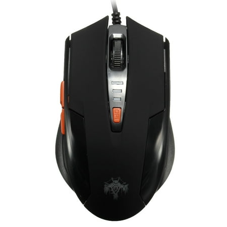 Computer Wired Gaming Mouse 2400 DPI 6 Button USB LED Light Optical Game Mice