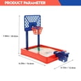 thumbnail image 3 of Educational Toys Mini Basketball Game Set Tabletop Finger Basketball For Desk 2 Player Interactive Shooting Game With 4 Fun Desk Games For And Adults, Early education toys, 3 of 9