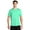 Bright Seafoam, variant on Sport Tek Adult Male Men Plain Short Sleeves T-Shirt Soft Coral Small