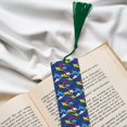 thumbnail image 6 of Kdxio Cartoon Shark Print Metal Tassel Bookmarks,Perfect Gift for Art Lovers and Bookworms Metal Bookmarks for Women, 6 of 8