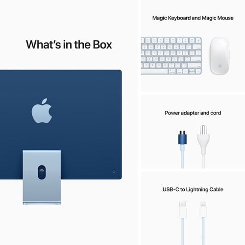 Restored 2021 Apple iMac with Apple M1 Chip (24-inch, 16GB RAM