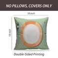 thumbnail image 2 of LALILO Throw Pillow Covers Retro Polka Dot Dot Polka Clean Dining Cushion Cover 18" x 18", 2 Pack, 2 of 6